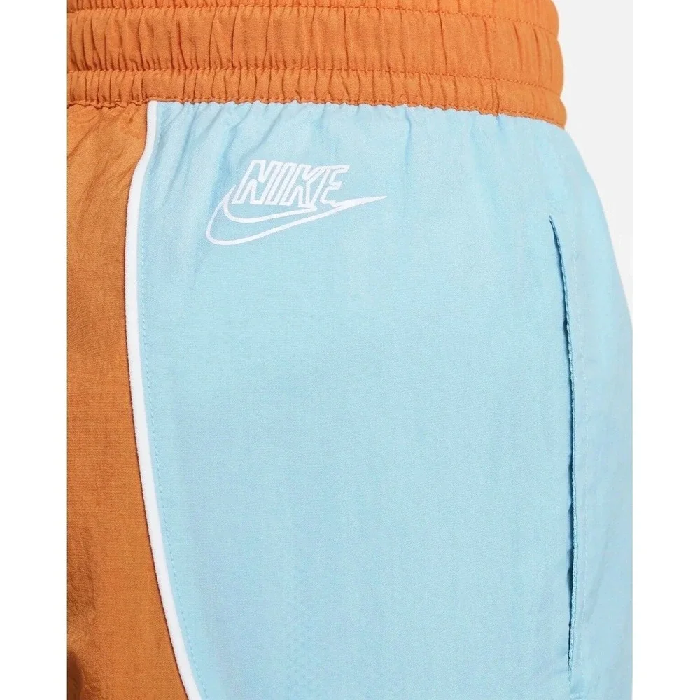 New Big Boys' Nike Sportswear Woven Shorts KIDS SZ: Medium, Orange